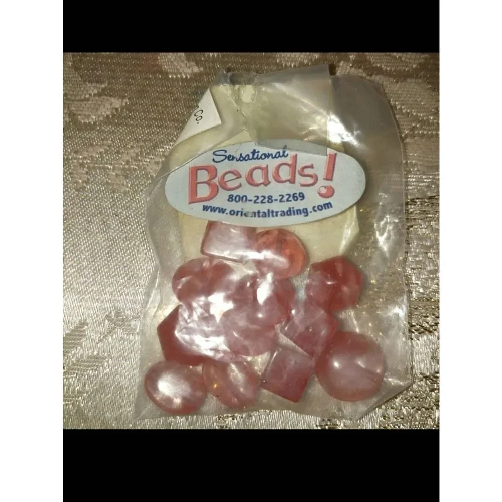 12 pkgs Cherry Quartz Stone Mix of Sizes/Shapes